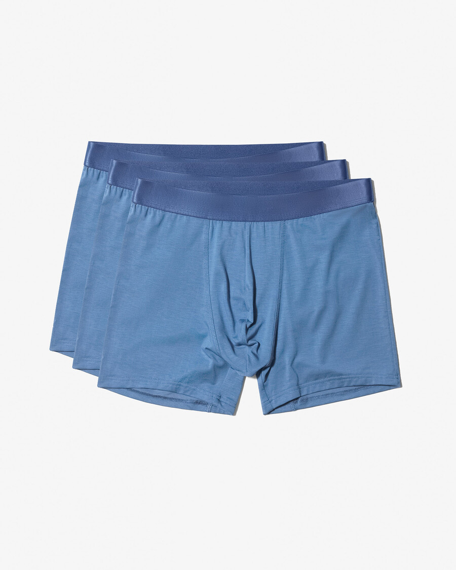 6 calzoncillos bóxer para hombre en azul celeste comprar ahora — cdlp