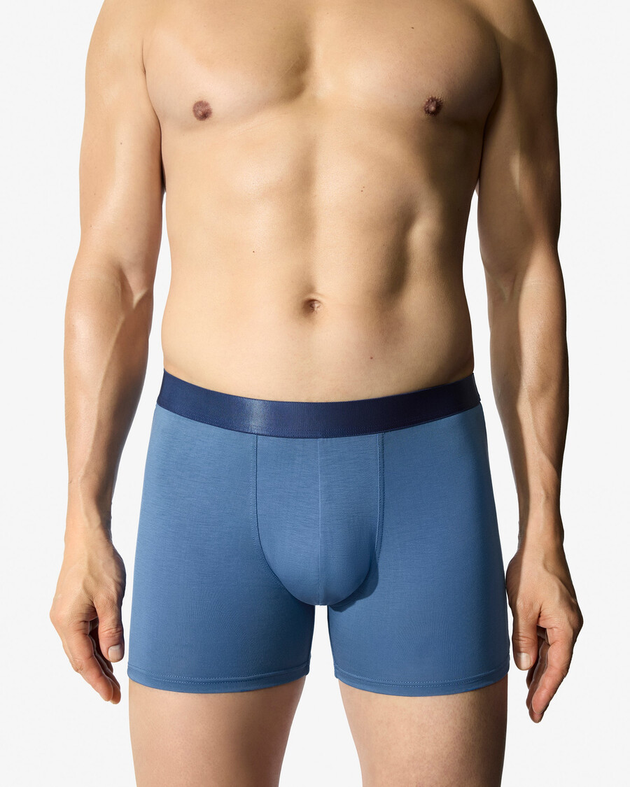 6 calzoncillos bóxer para hombre en azul celeste comprar ahora — cdlp