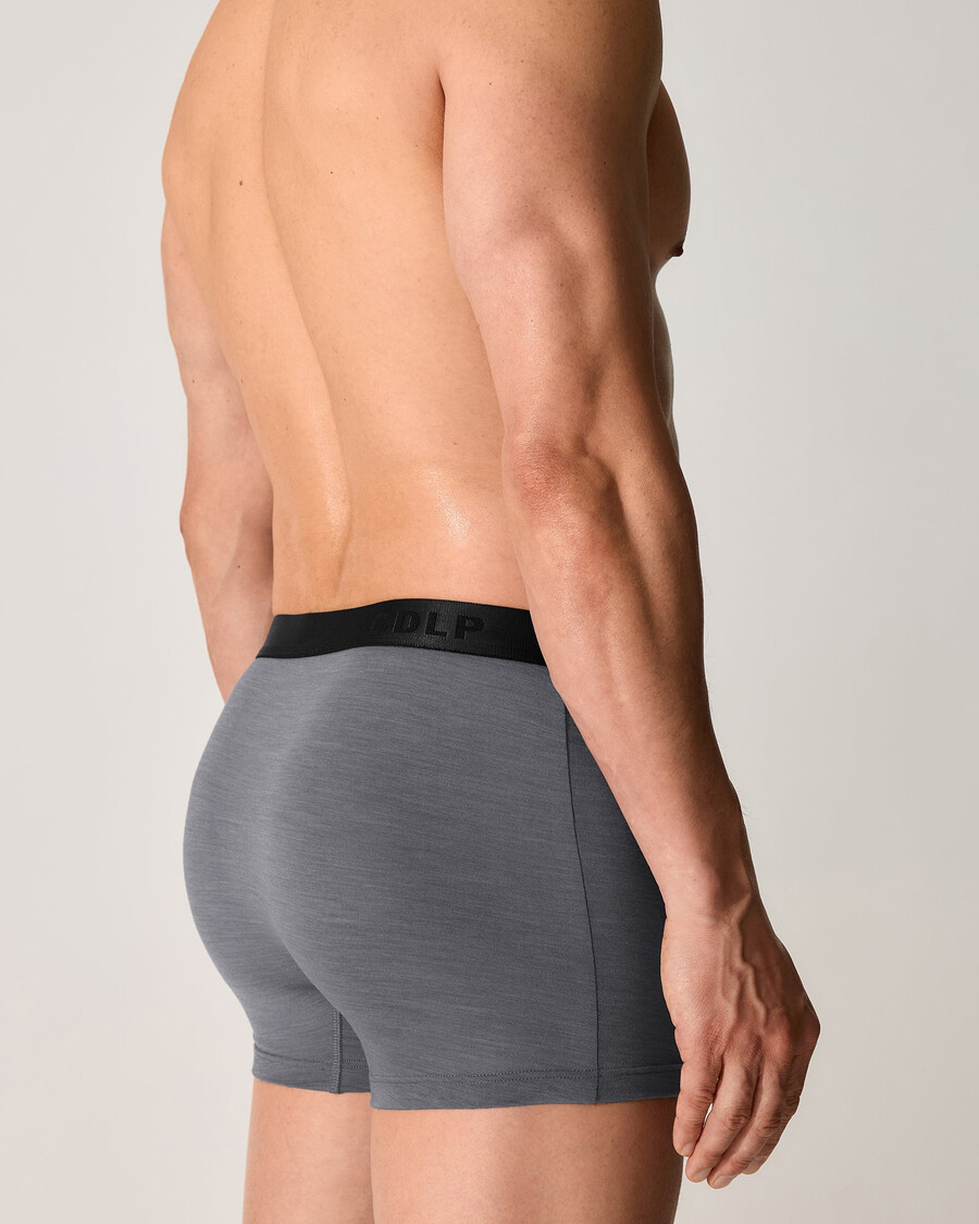calzoncillos bóxer de mezcla de merino para hombre en gris jaspeado comprar ahora — cdlp