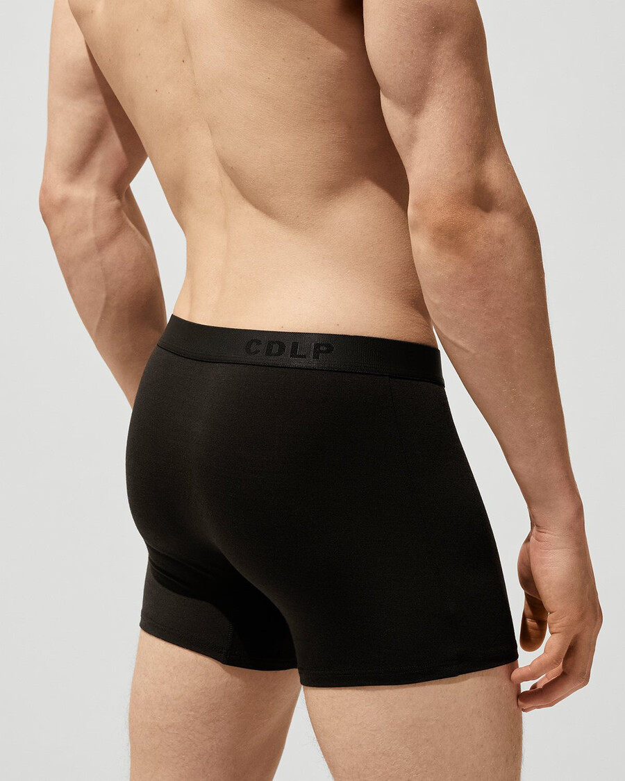 3 calzoncillos bóxer de mezcla de merino para hombre en negro comprar ahora — cdlp