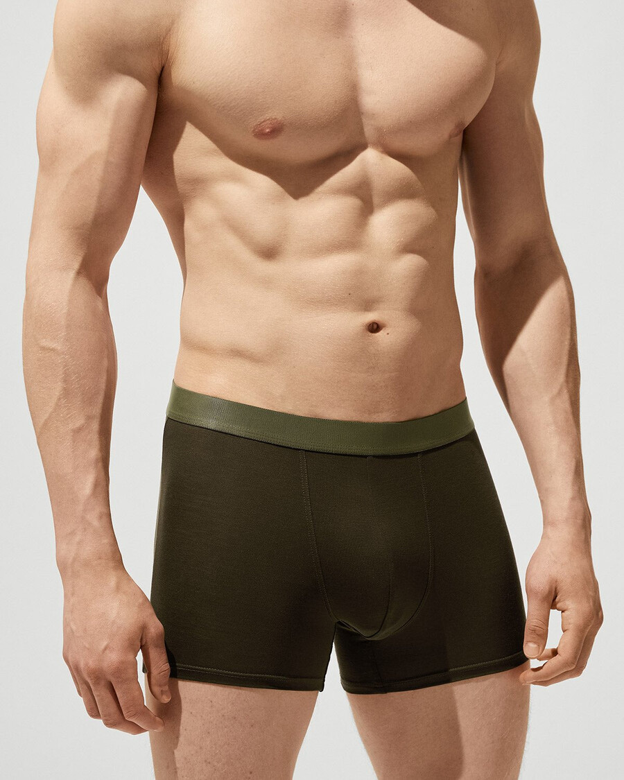calzoncillos bóxer para hombre en verde oliva comprar ahora — cdlp