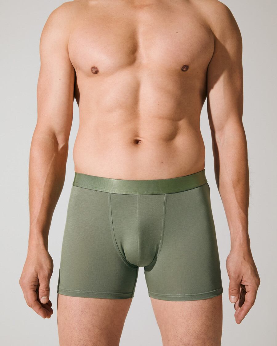 6 calzoncillos bóxer para hombre en negro blanco y verde salvia comprar ahora — cdlp