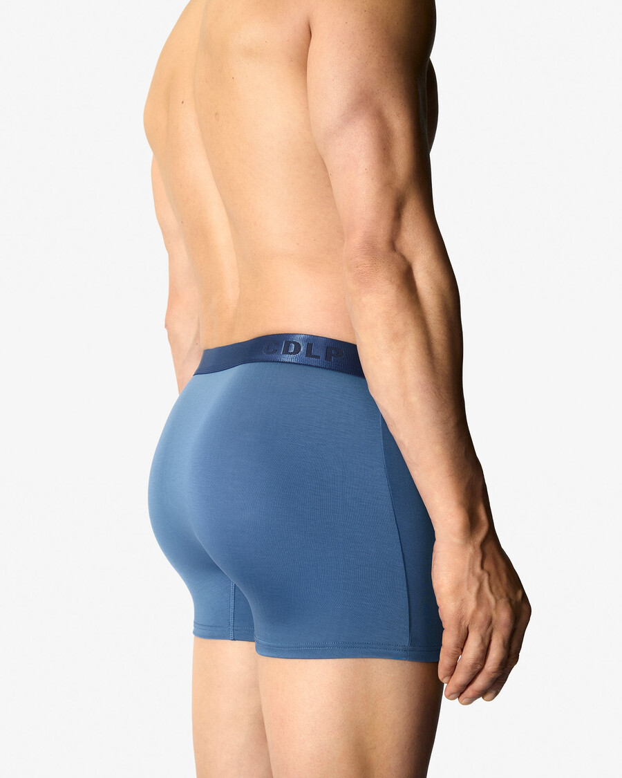 6 calzoncillos bóxer para hombre en negro blanco y azul celeste comprar ahora — cdlp