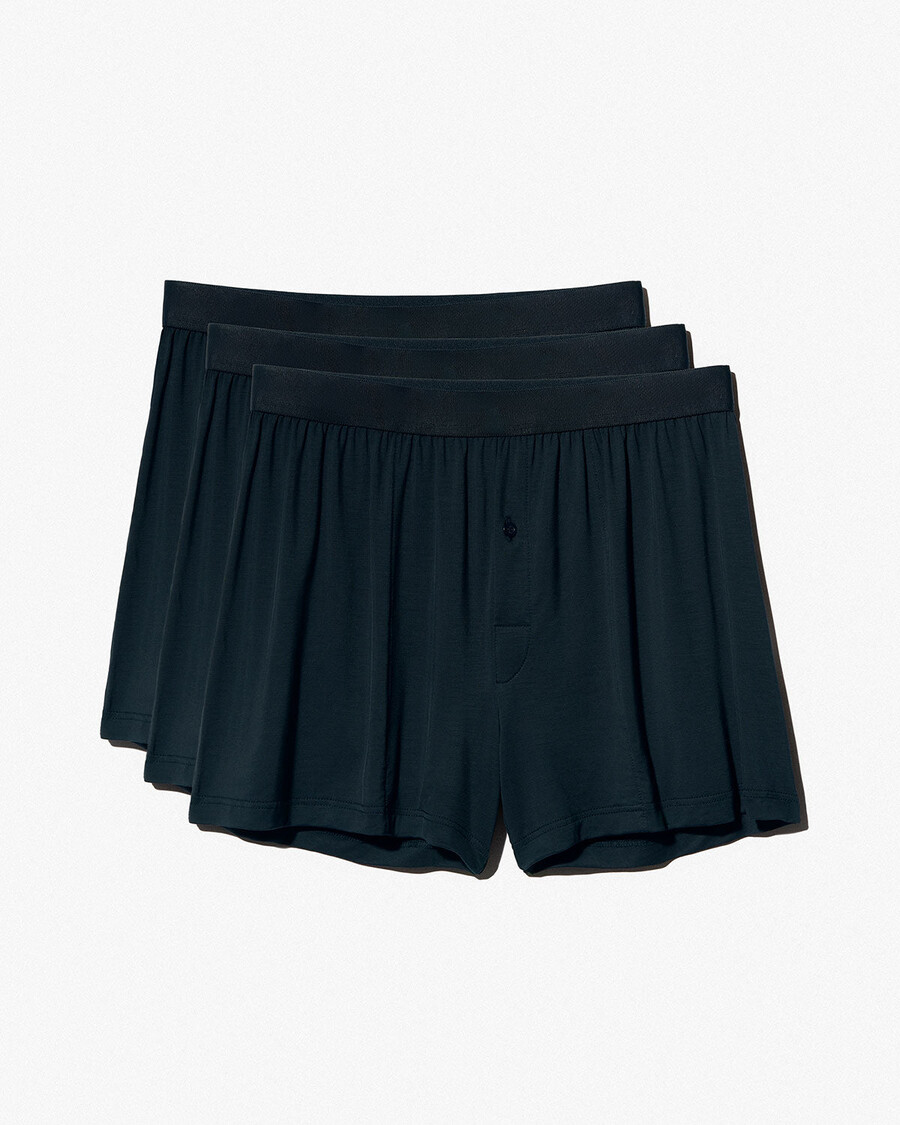 12 calzoncillos bóxer para hombre en azul marino oscuro comprar ahora — cdlp