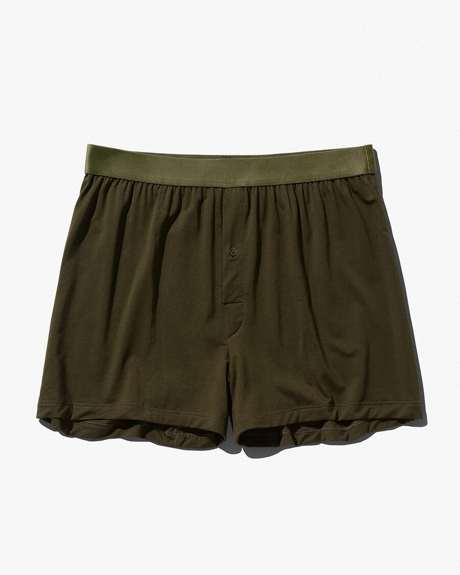 6 calzoncillos bóxer para hombre en verde oliva comprar ahora — cdlp