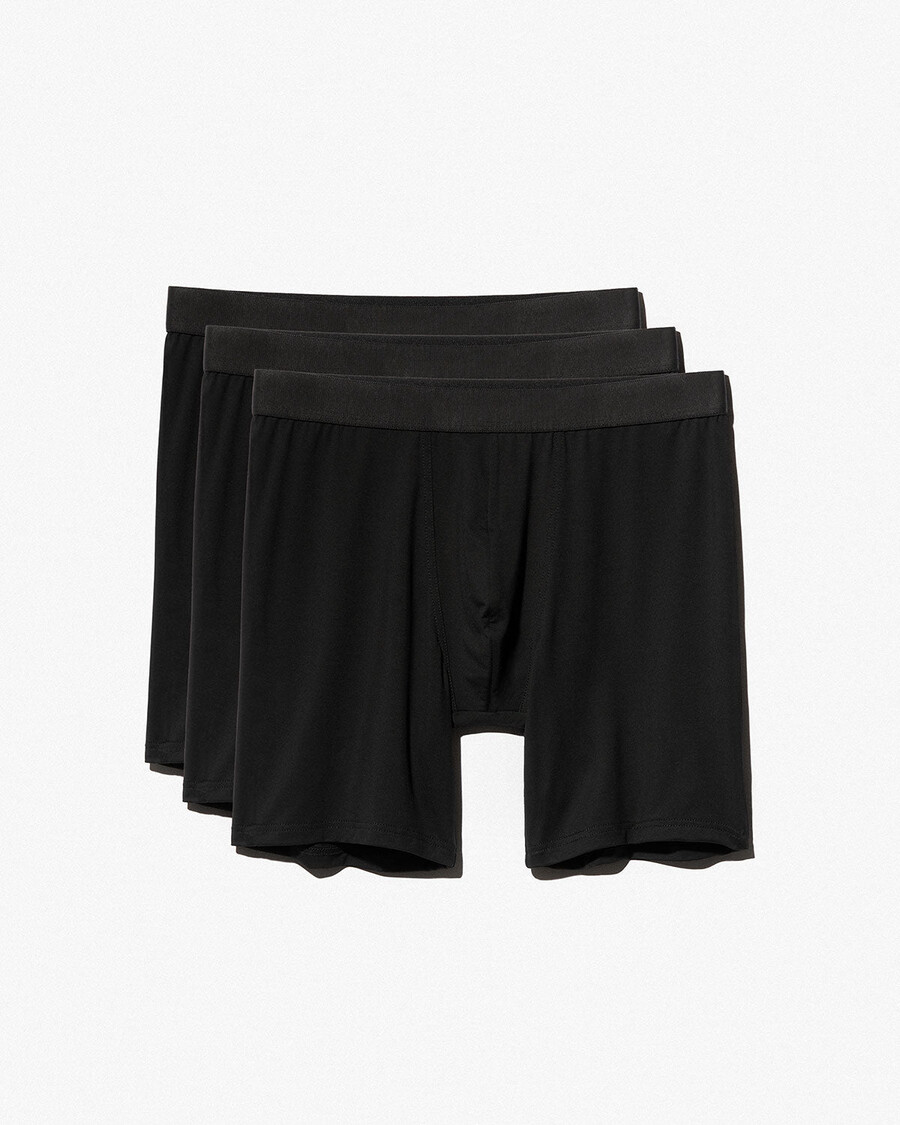 12 calzoncillos bóxer largos negros para hombre comprar ahora — cdlp