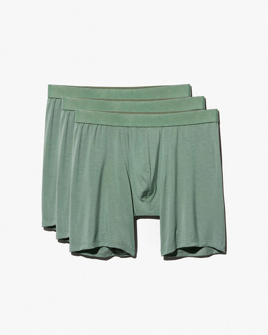 6 calzoncillos bóxer largos para hombre en color salvia comprar ahora — cdlp