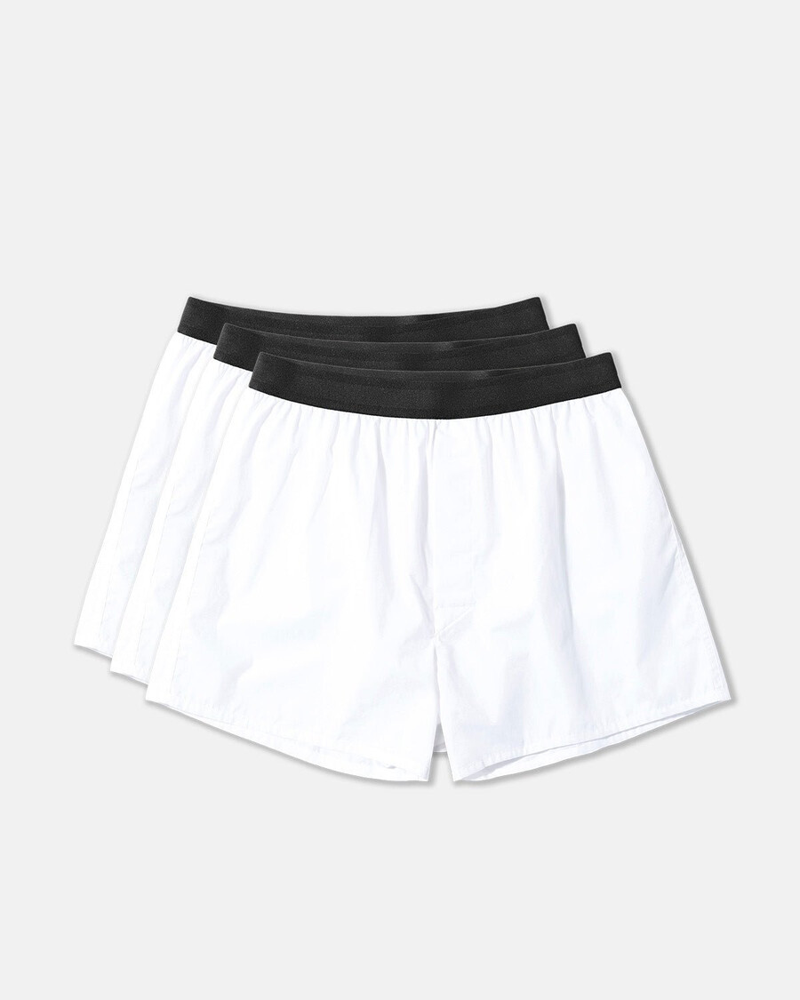 calzoncillos bóxer clásicos de algodón para hombre en blanco compra ahora — cdlp
