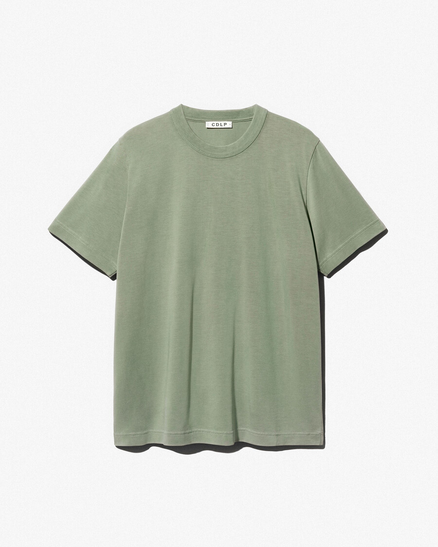 2 camisetas gruesas para hombre en blanco y salvia tienda — cdlp