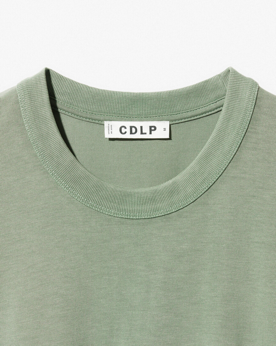 2 camisetas gruesas para hombre en blanco y salvia tienda — cdlp