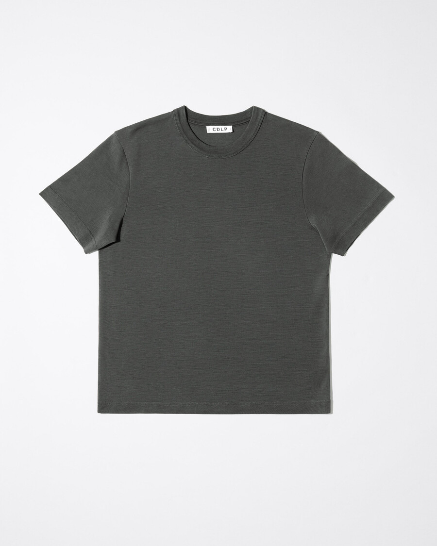 2 camisetas gruesas para hombre en color carbón y blanco tienda — cdlp
