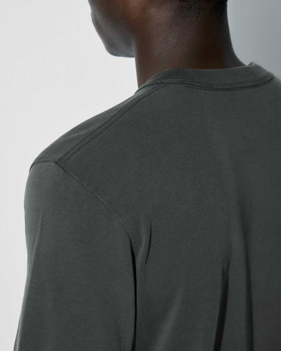 camiseta de tejido pesado para hombre en color carbón compra ahora — cdlp