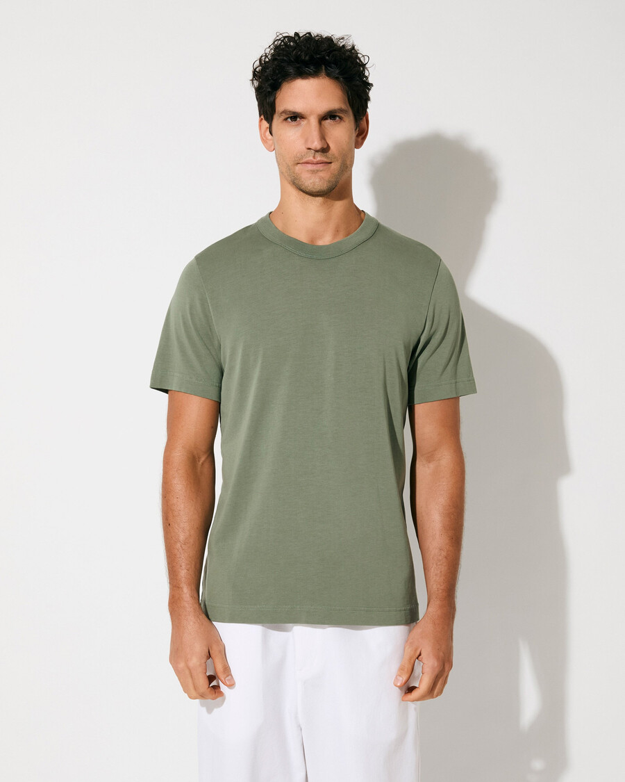 2 camisetas de peso pesado para hombre en negro y salvia tienda — cdlp