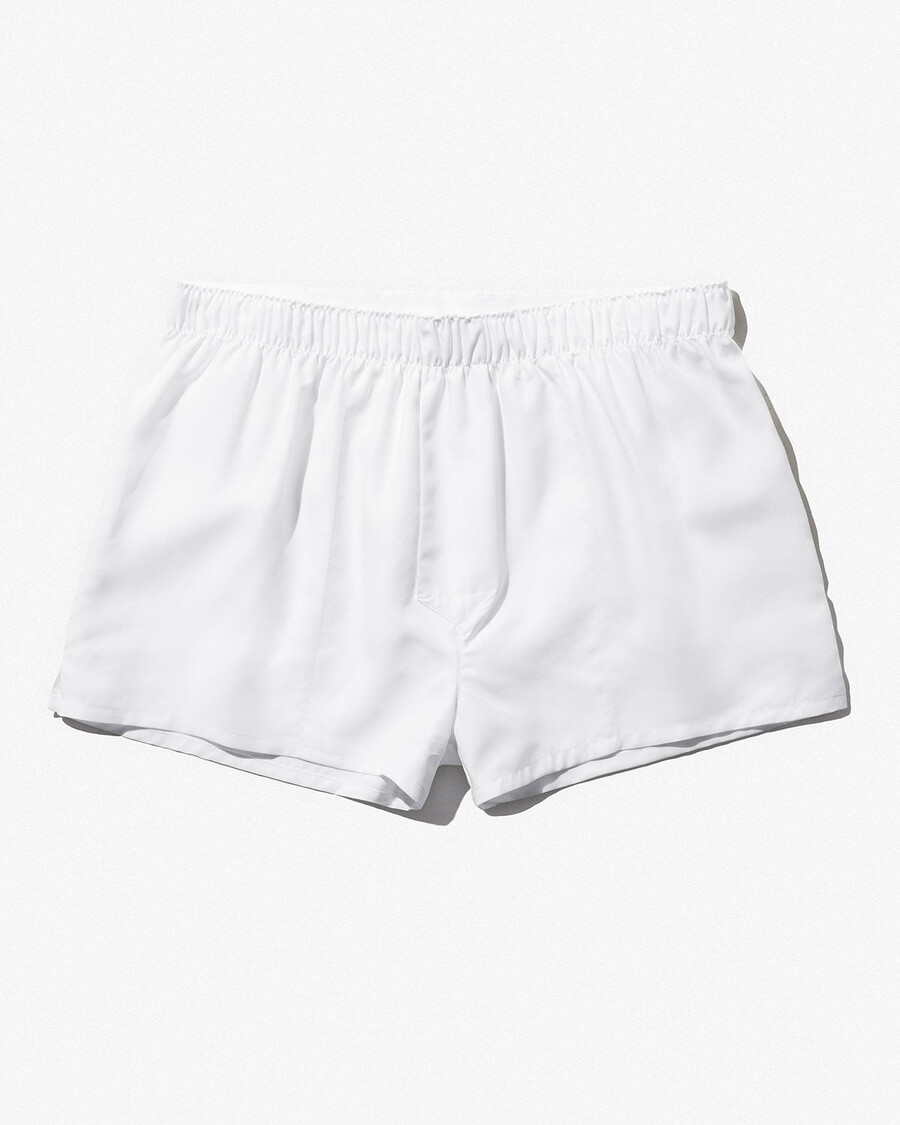 calzoncillos bóxer ajustados de tejido blanco para hombre compra ahora — cdlp