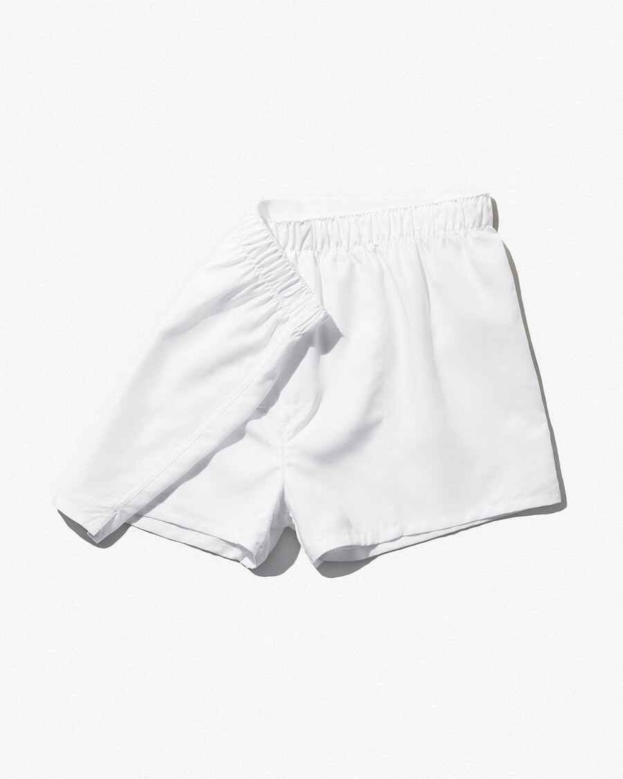 calzoncillos bóxer ajustados de tejido blanco para hombre compra ahora — cdlp