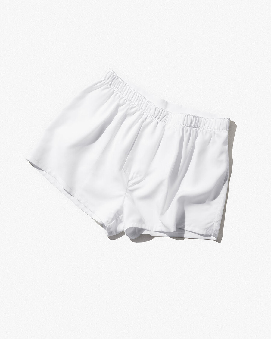 calzoncillos bóxer ajustados de tejido blanco para hombre compra ahora — cdlp