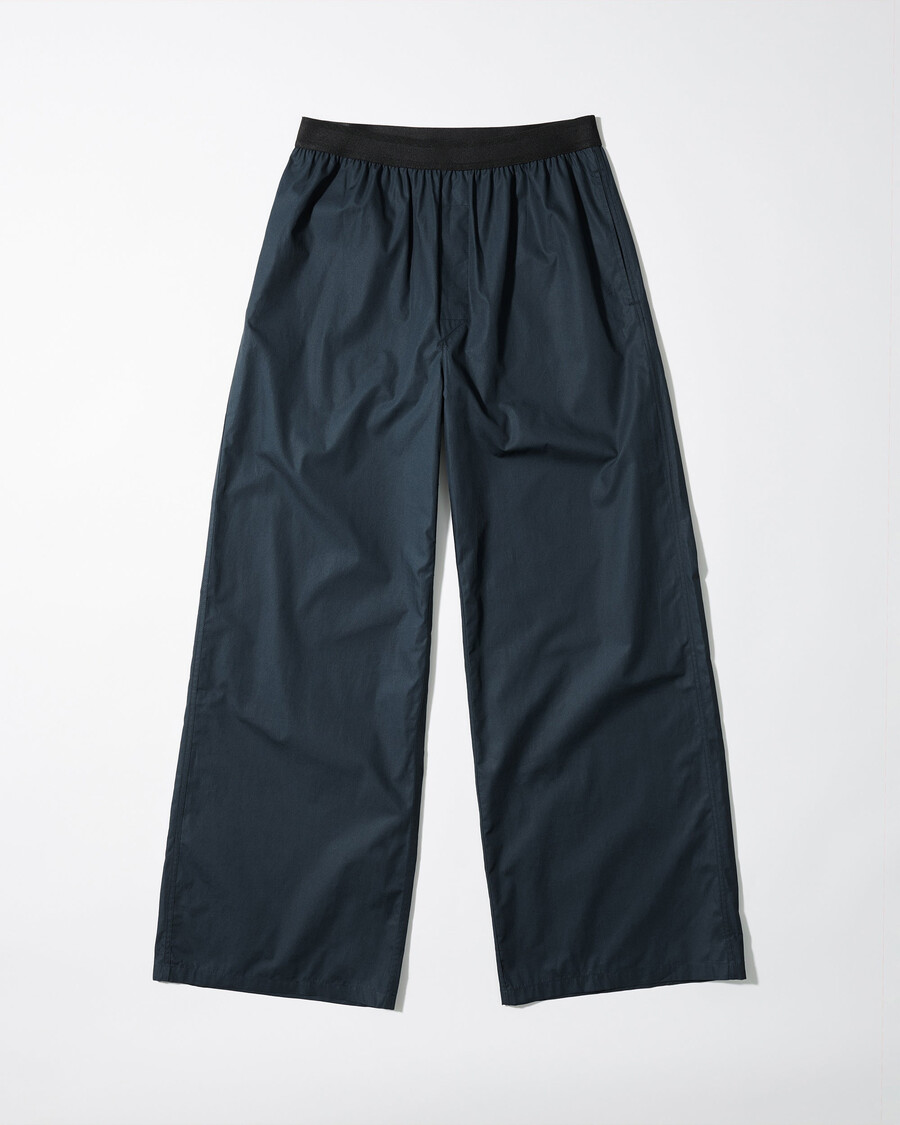 pantalón de pijama de algodón para hombre en azul marino comprar ahora — cdlp