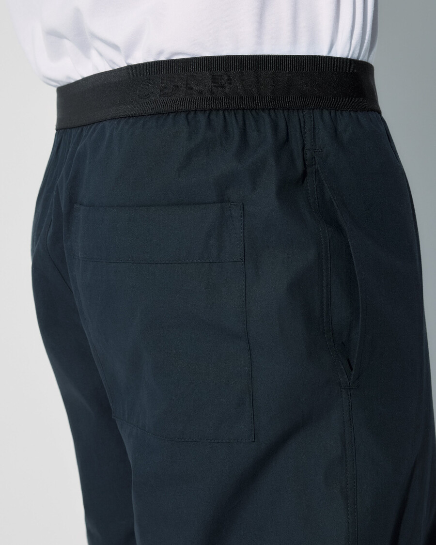 pantalón de pijama de algodón para hombre en azul marino comprar ahora — cdlp