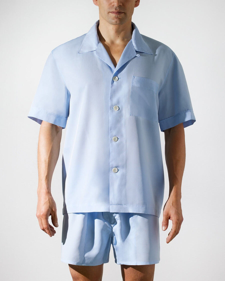 bóxer ajustado de tejido para hombre en azul cielo compra ahora — cdlp