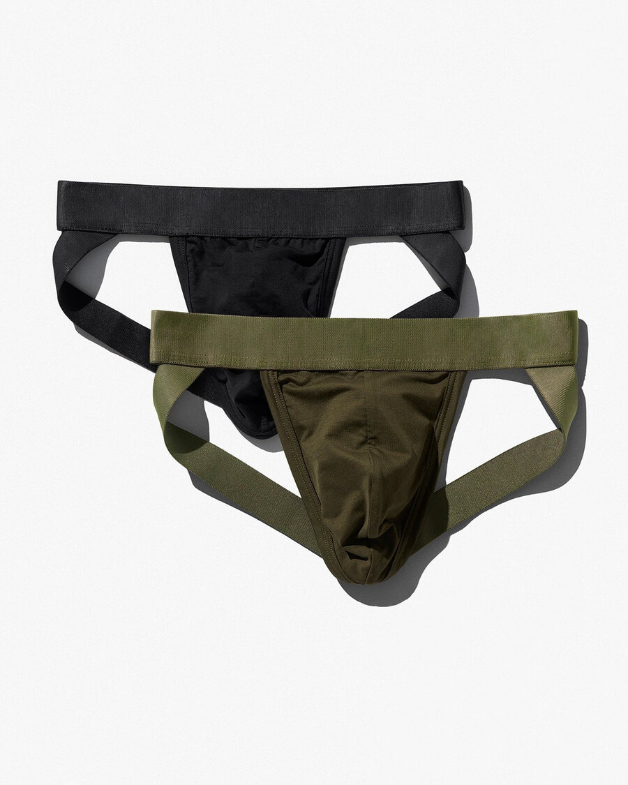 2 suspensorios para hombre en negro y verde oliva comprar ahora — cdlp