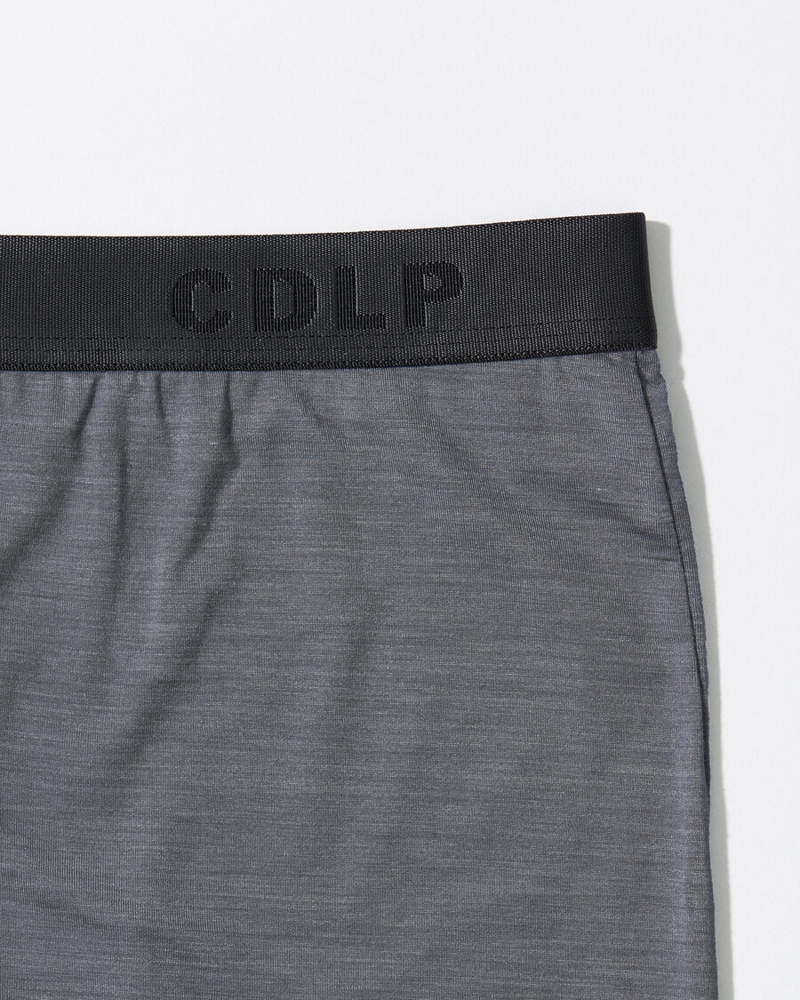 calzoncillos largos de mezcla de merino para hombre en gris jaspeado comprar ahora — cdlp