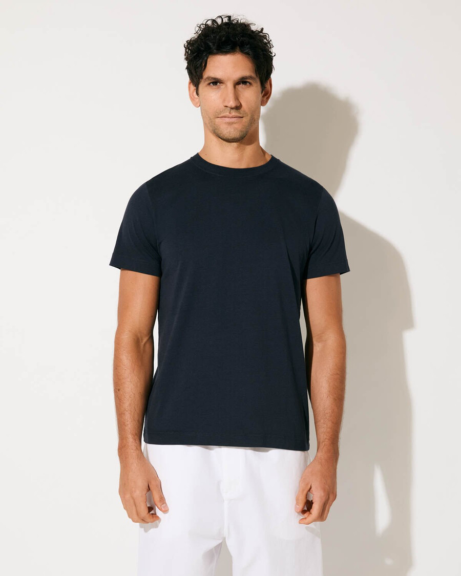 2 camisetas de peso medio para hombre en negro y azul marino oscuro tienda—cdlp