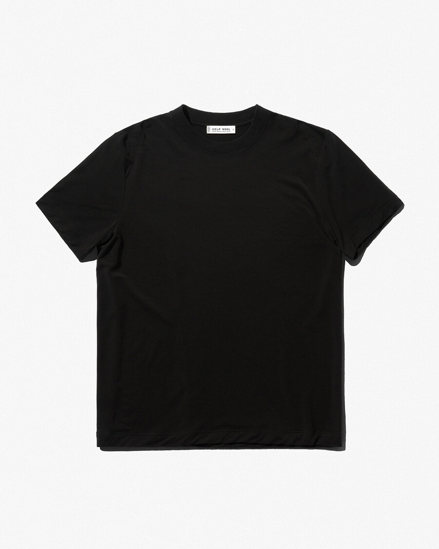 2 camisetas de peso medio para hombre en negro y azul marino oscuro tienda—cdlp
