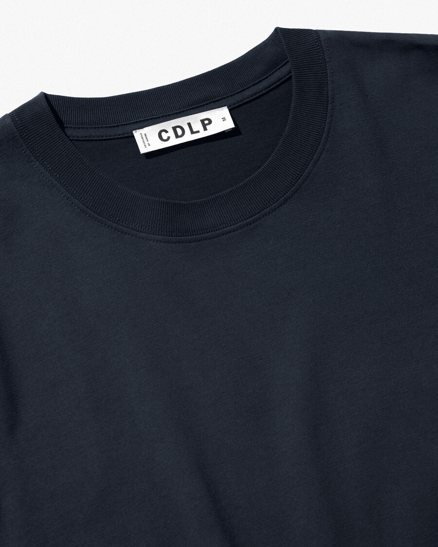 2 camisetas de peso medio para hombre en negro y azul marino oscuro tienda—cdlp