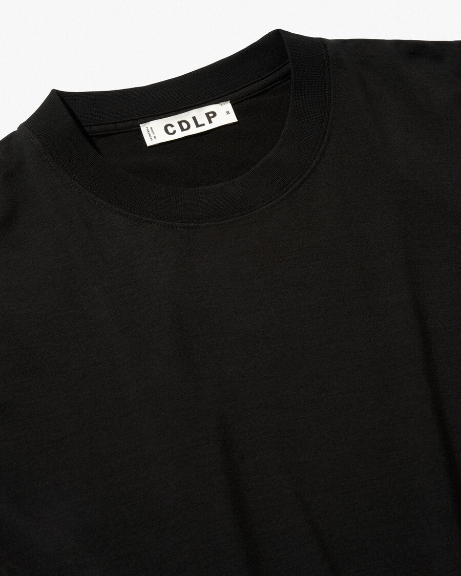 2 camisetas de peso medio para hombre en negro y salvia tienda—cdlp