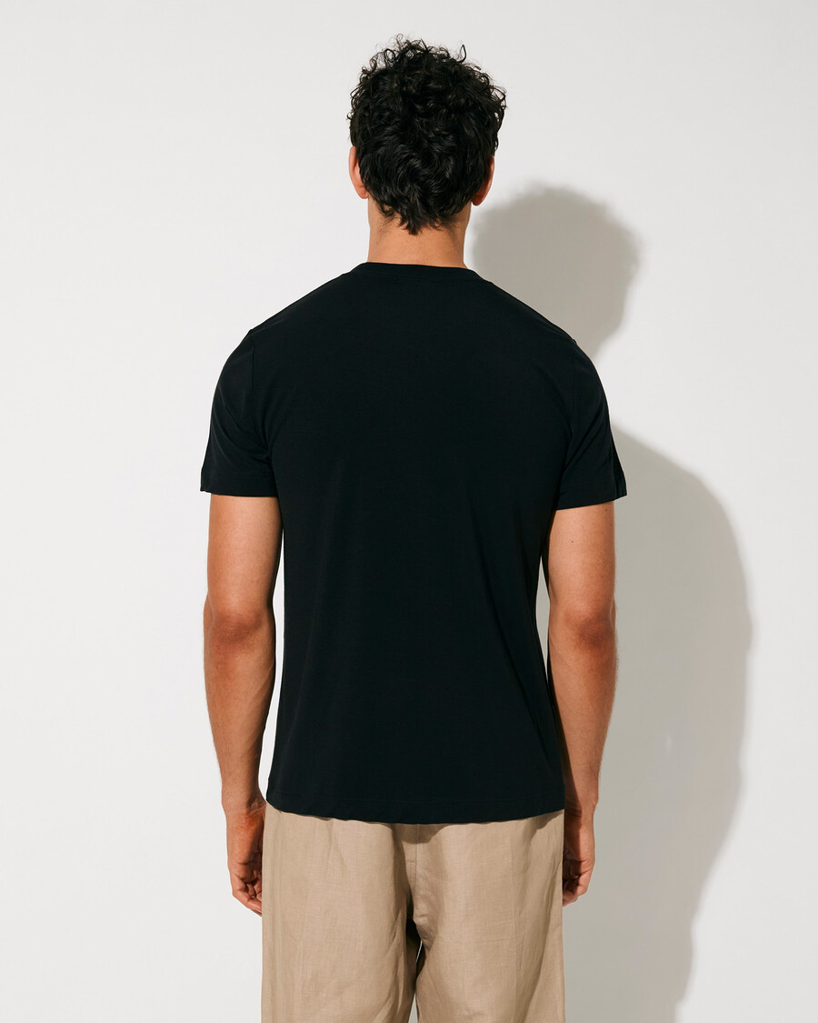 camiseta de peso medio para hombre en negro compra ahora — cdlp