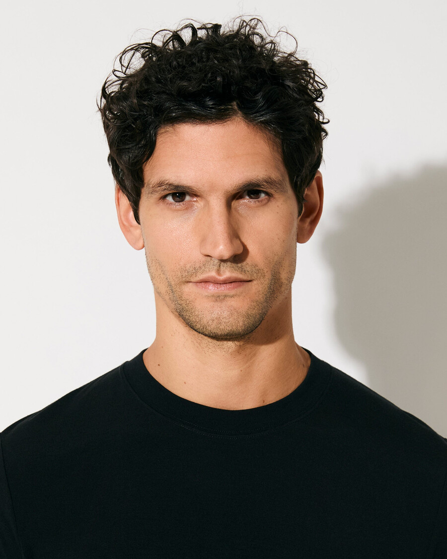 camiseta de peso medio para hombre en negro compra ahora — cdlp