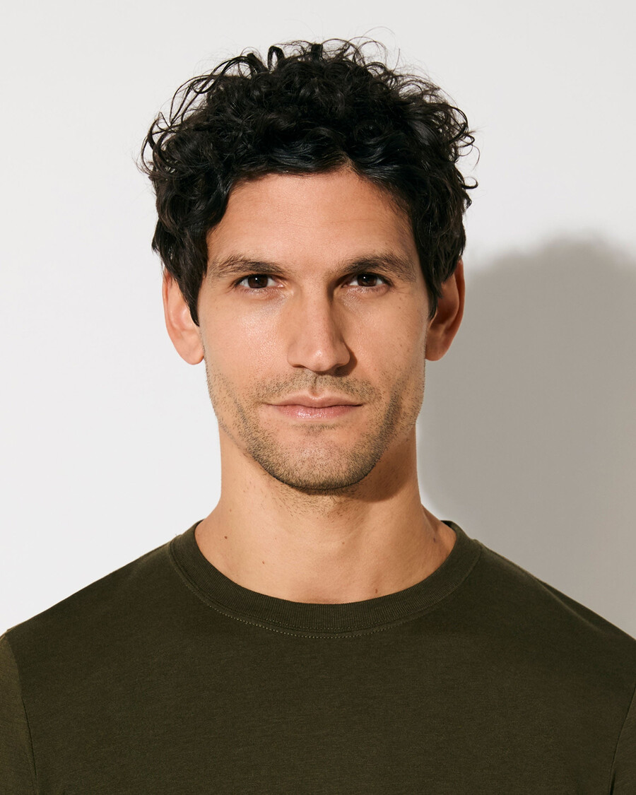 camiseta de peso medio para hombre en verde oliva compra ahora — cdlp
