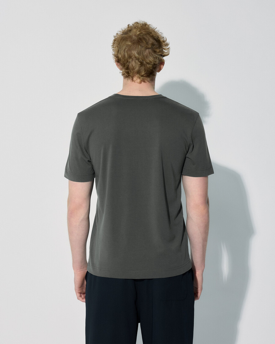 2 camisetas de peso medio para hombre en blanco y gris carbón tienda—cdlp