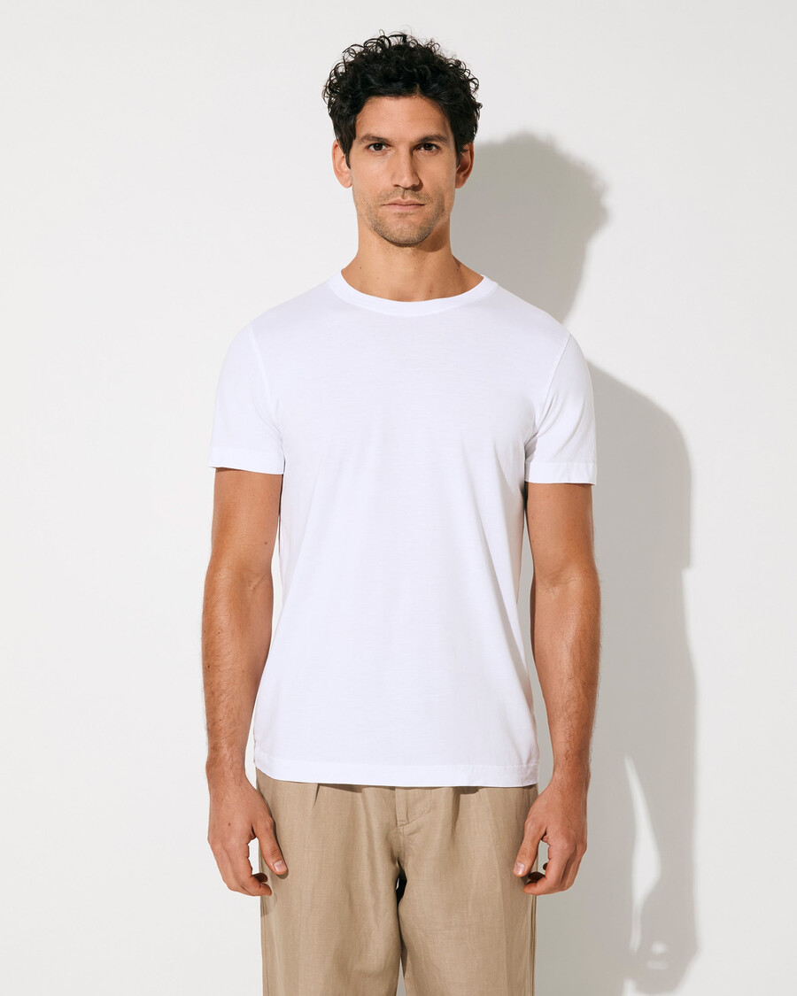 2 camisetas de peso medio para hombre en negro y blanco tienda — cdlp