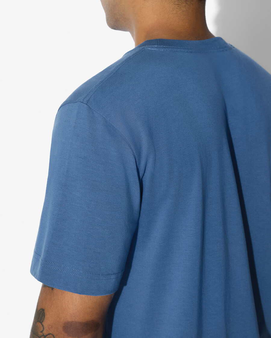 camiseta de peso medio para hombre en azul celeste compra ahora — cdlp