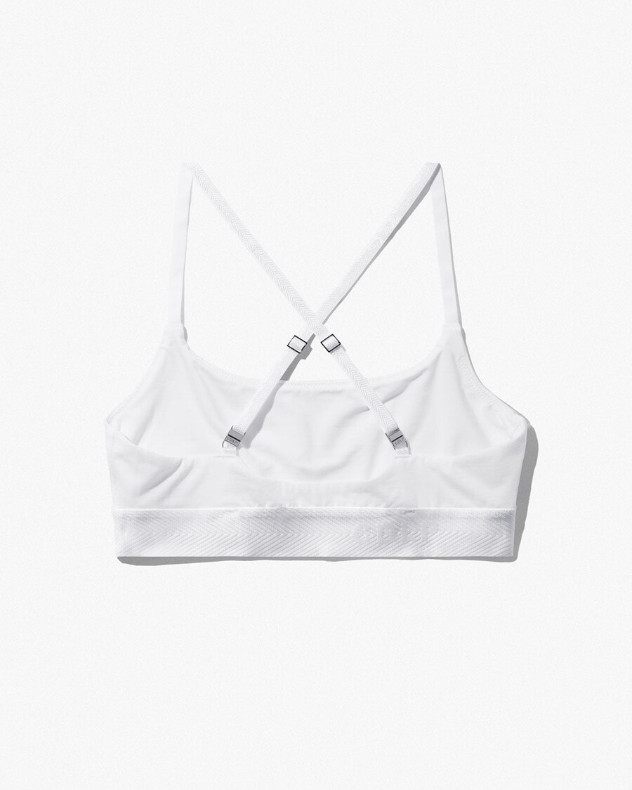 bralette blanco con escote redondo para mujer compra ahora — cdlp