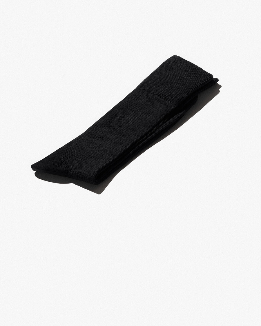 calcetines negros de canalé de algodón para hombre compra ahora — cdlp