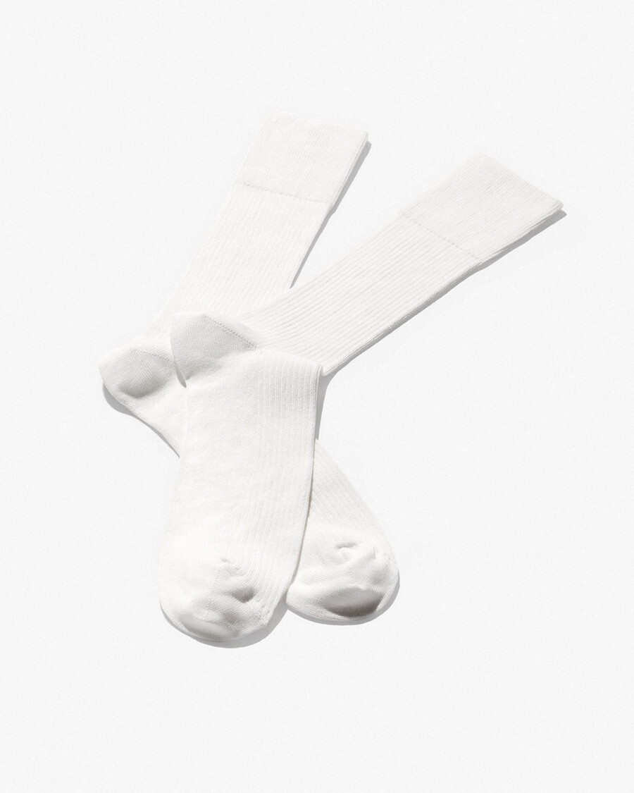 calcetines blancos de canalé de algodón para hombre comprar ahora — cdlp