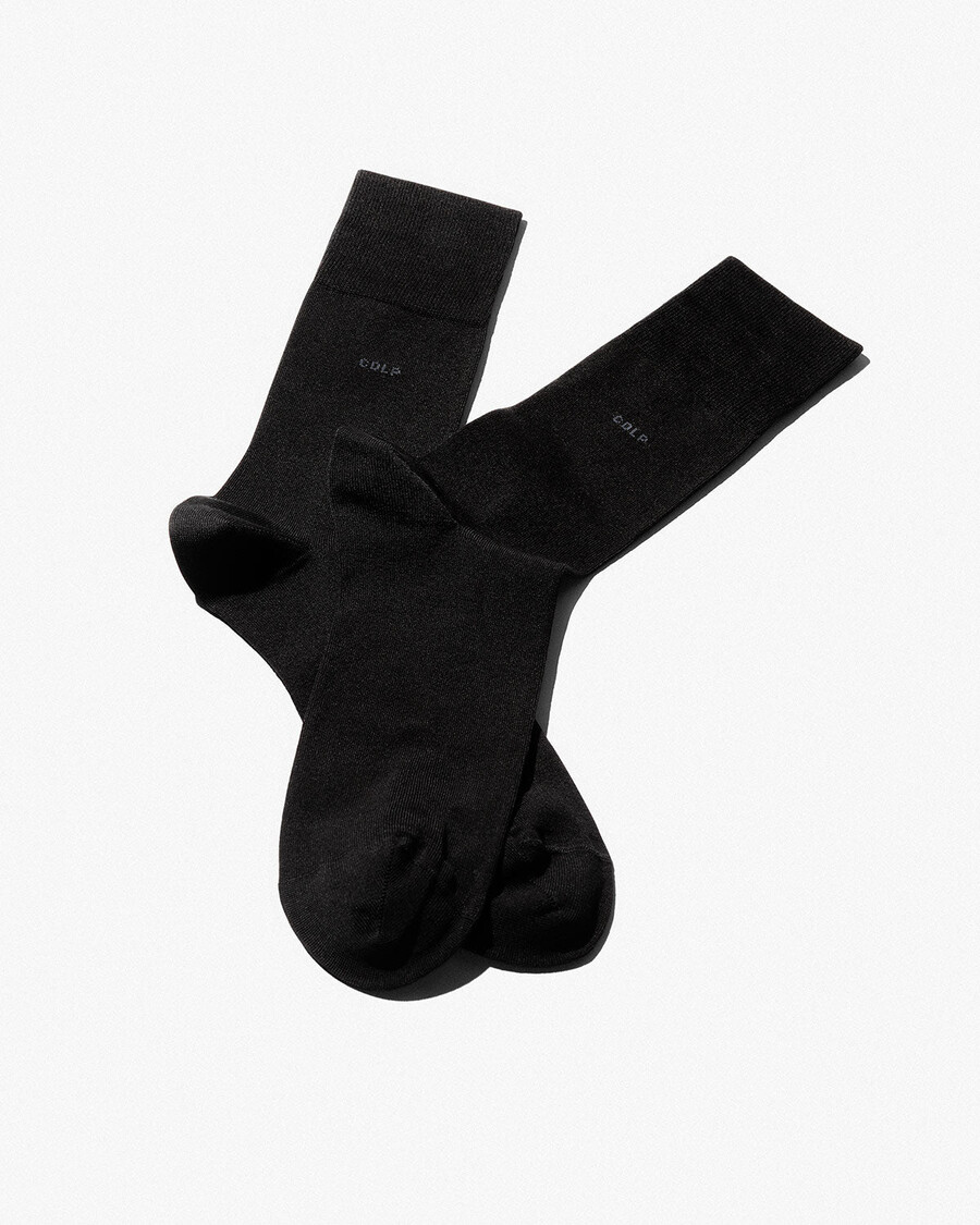 calcetines unisex de algodón de longitud media en negro compra ahora — cdlp