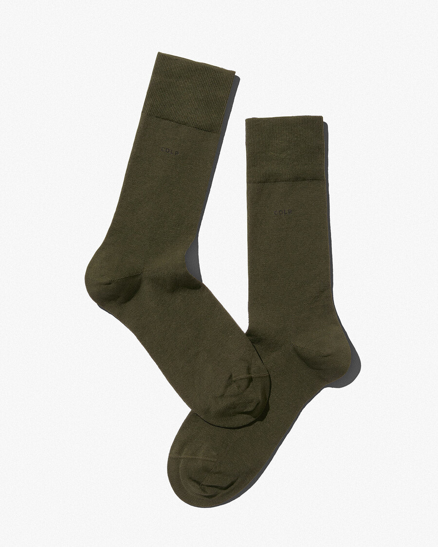 6 calcetines unisex de algodón de longitud media en verde oliva compra ahora – cdlp