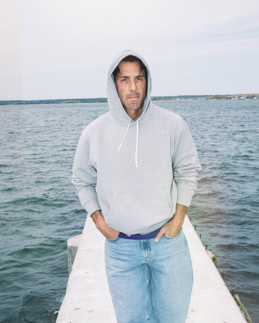 sudadera con capucha para hombre en gris jaspeado compra ahora – cdlp