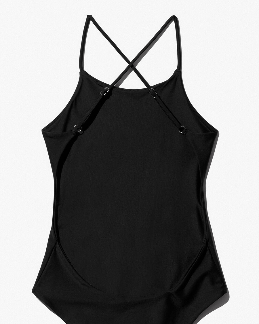 traje de baño racer para mujer en negro comprar ahora — cdlp