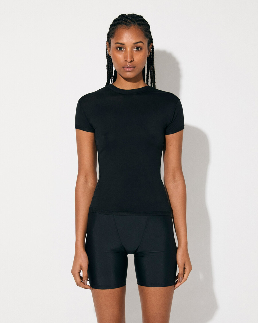 camiseta ligera negra para mujer compra ahora — cdlp