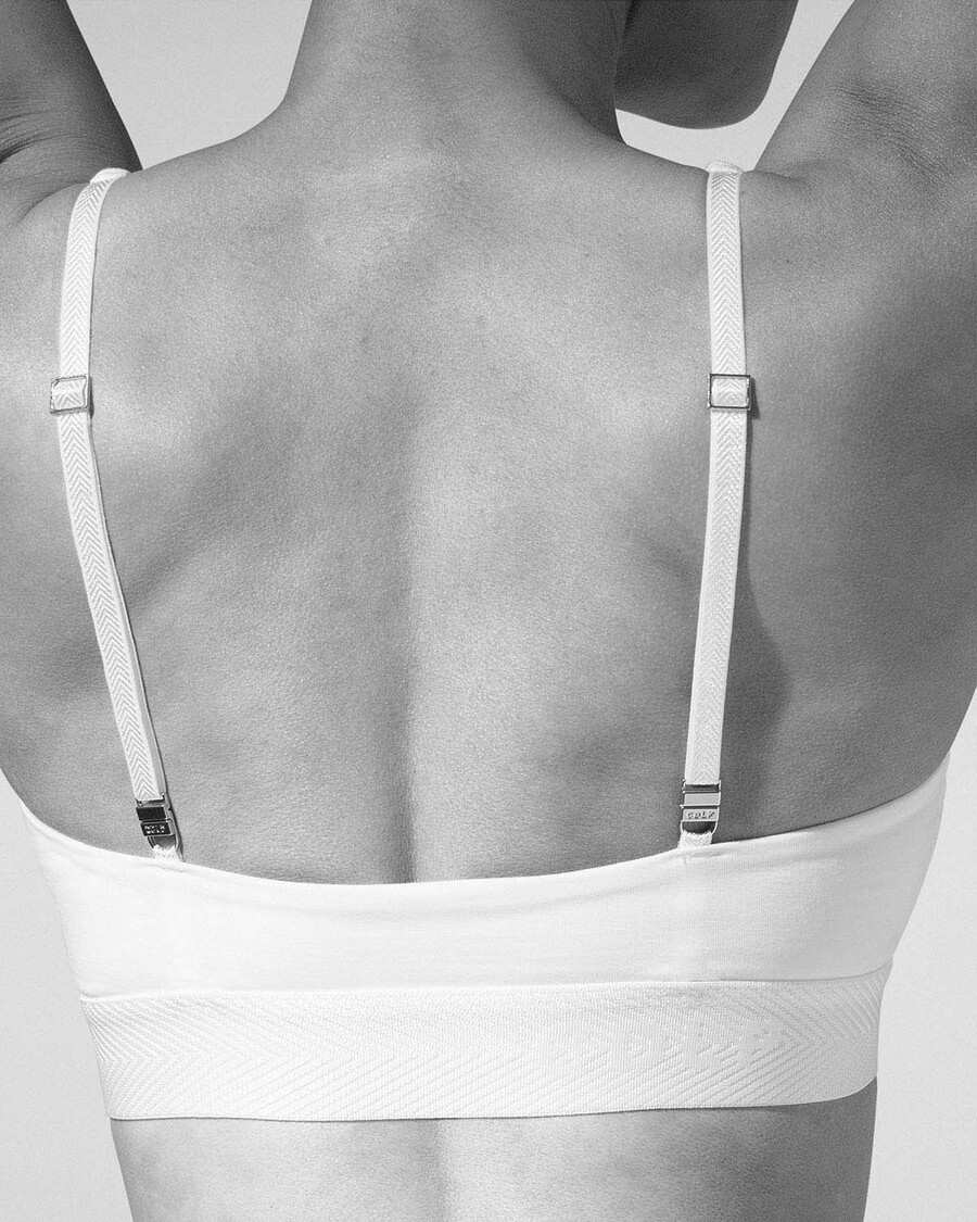 bralette triangular para mujer en blanco compra ahora — cdlp