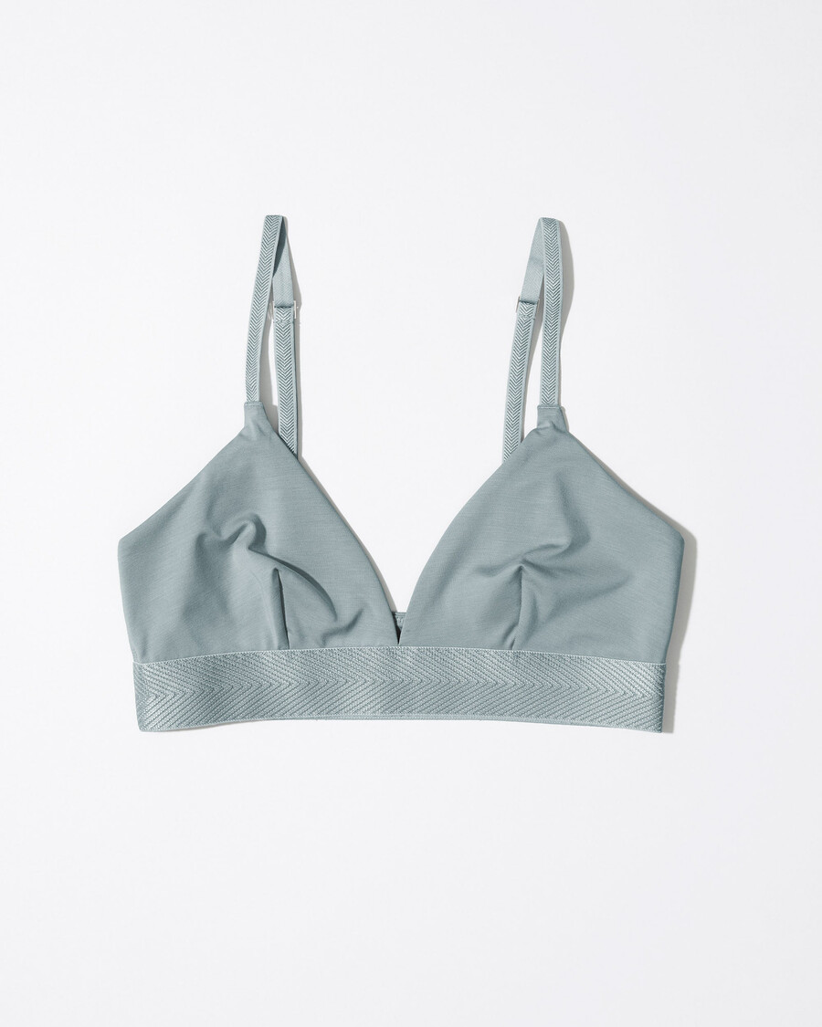 bralette triangular para mujer en color cemento compra ahora — cdlp