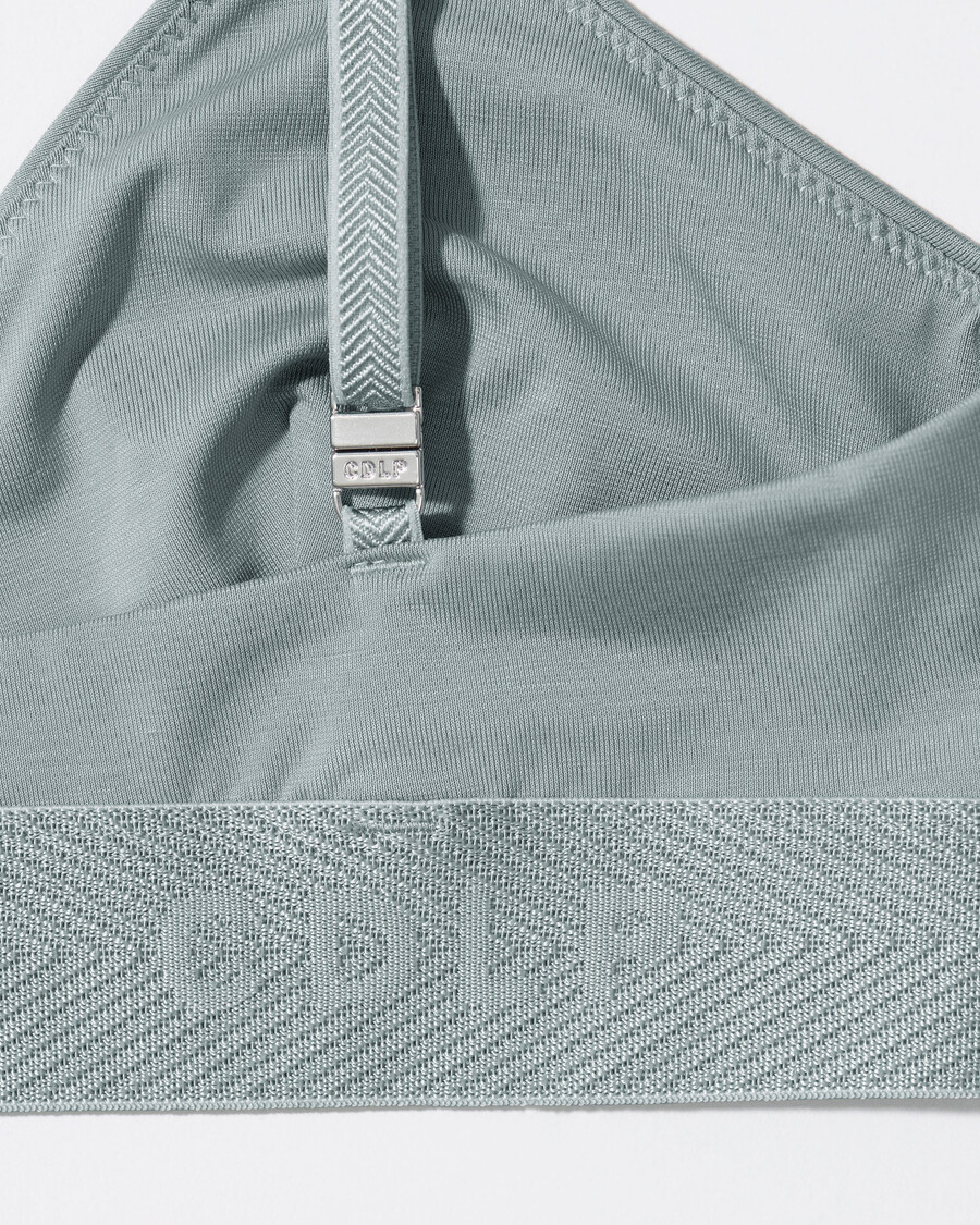 bralette triangular para mujer en color cemento compra ahora — cdlp