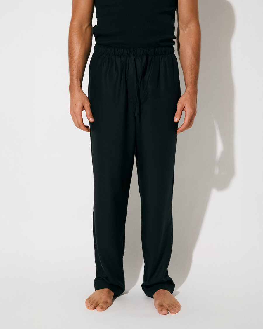 pantalón de pijama negro para hombre comprar ahora — cdlp