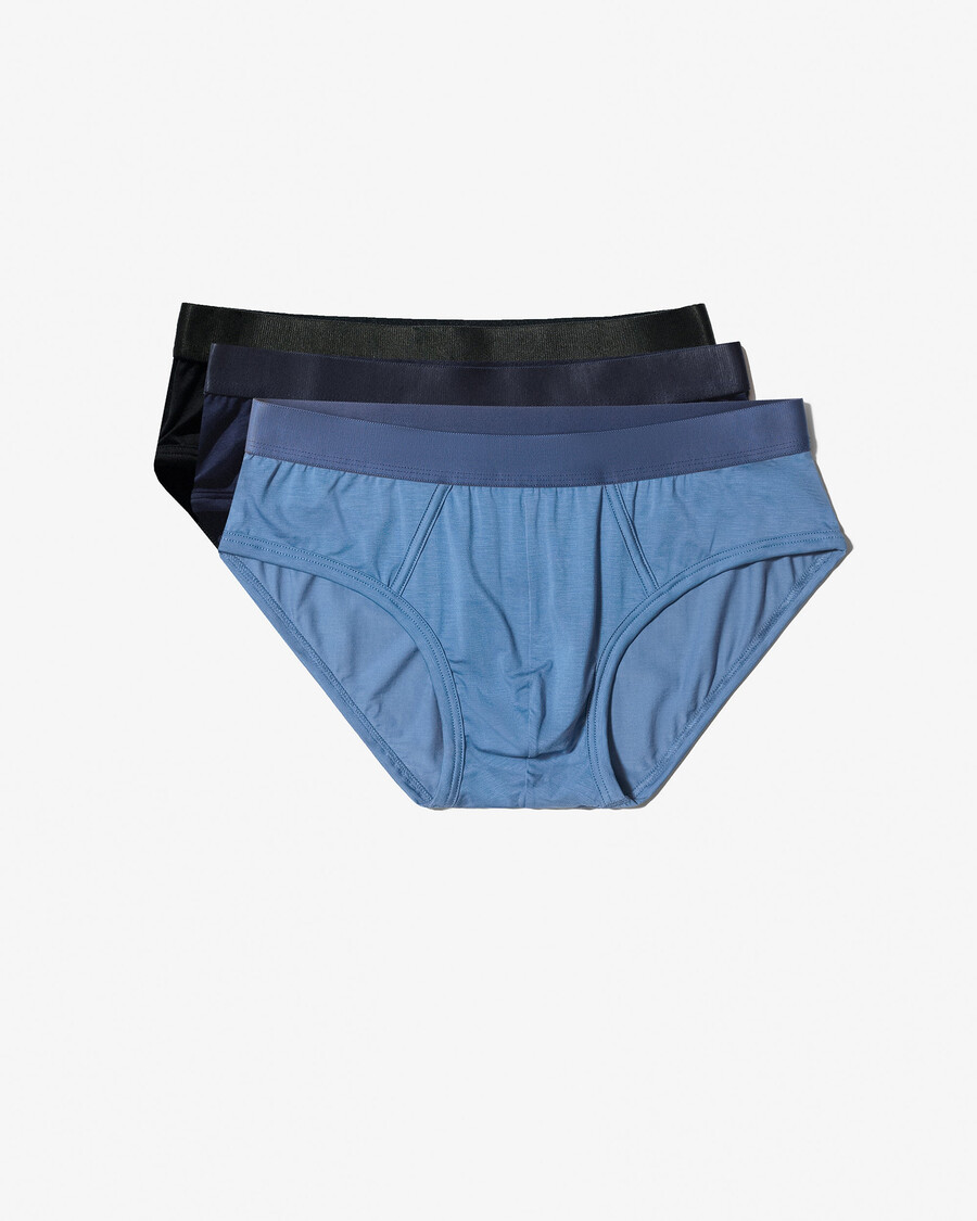 3 calzoncillos tipo y para hombre en negro azul marino oscuro y azul celeste comprar ahora — cdlp