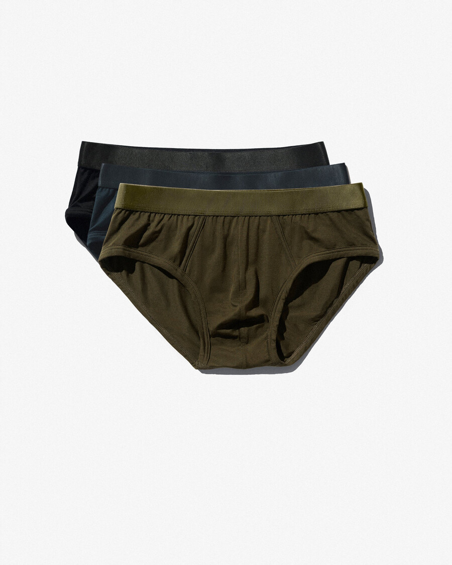 3 calzoncillos tipo y para hombre en negro verde oliva y azul marino oscuro tienda — cdlp